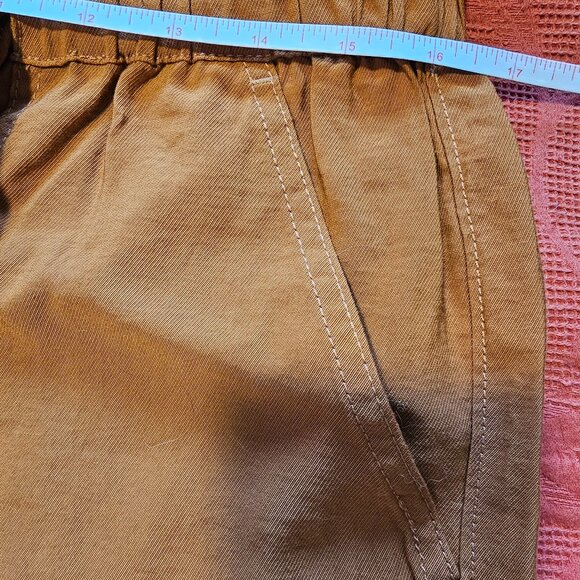 Size L Madewell Paperbag Lightweight Pants - Picture 11 of 16